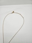 Time and Tru Gold Tone Sea Turtle Coin Pendant Necklace Boho Coastal Jewelry