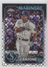 2024 Topps Chrome X-Fractor Dominic Canzone #133 8d2