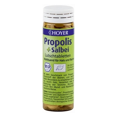 HOYER BIO Propolis & Salbei Lutschtabletten