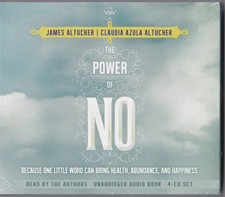 The Power of No Audiobook CD James Altucher Claudia Azula NEW SEALED Hay House