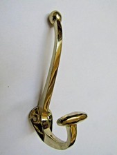 Coat hook Solid brass vintage Hat & coat hook robe hook vintage old English