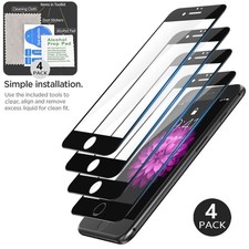 4Pack For Apple iPhone 6 / 6 Plus 6s Tempered Glass Screen Protector Transparent