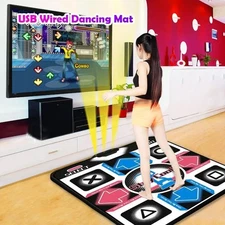 USB Dance Pad Mat for Step Mania & DDR PC Mac Dance Dance Revolution, Step Mania