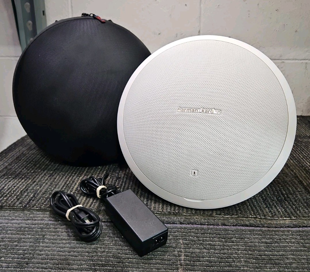 Harman/Kardon Onyx Studio 2 White Portable Bluetooth Speaker with