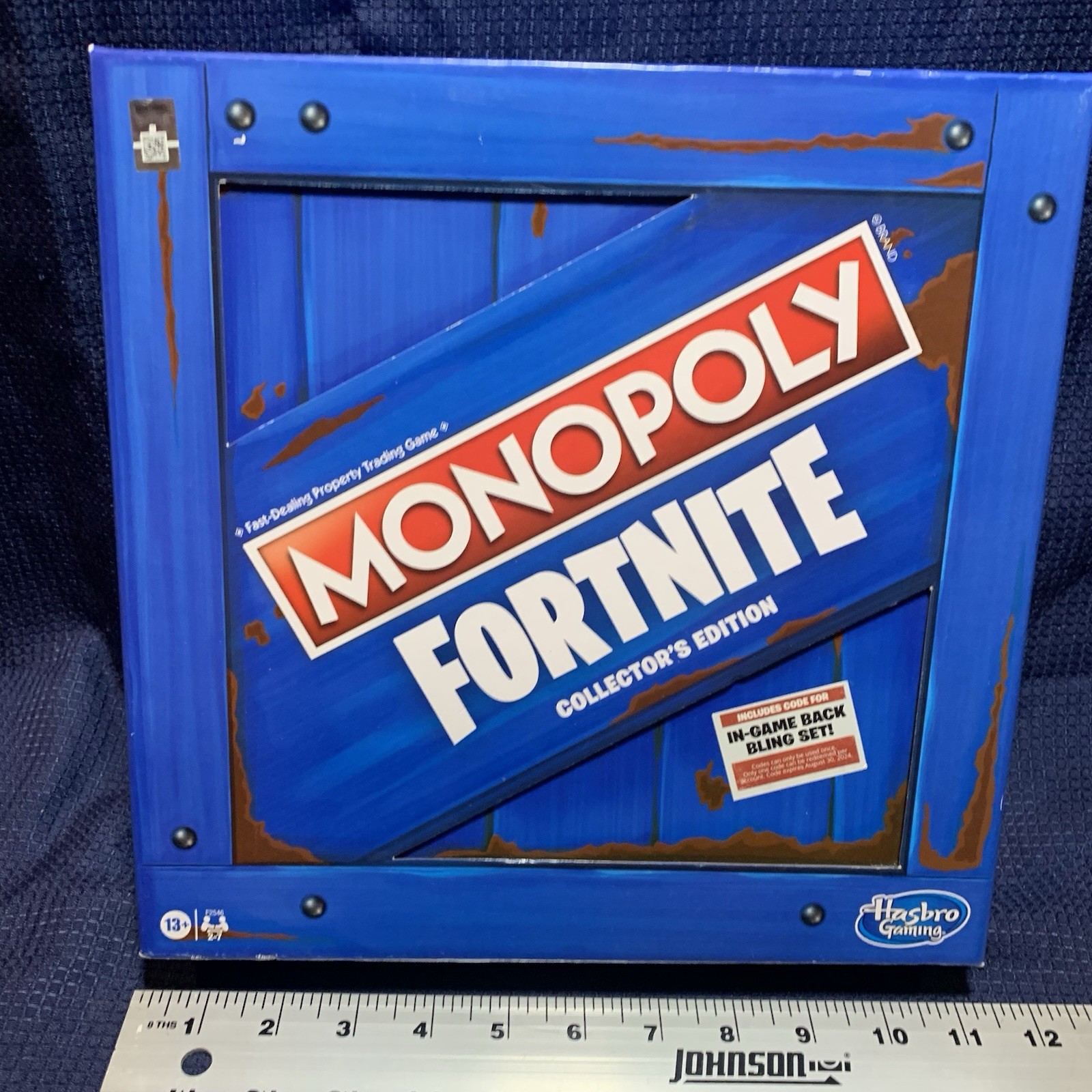 Monopoly Fortnite Collector's Edition Board Game 100% Complete Free Shipping