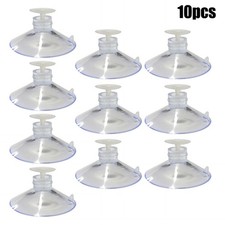 Convenient Pack of 10 Thumb Tack Suction Cups...