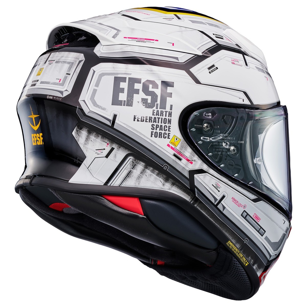 SHOEI RF-1400 RX-78-02 GUNDAM MOTORCYCLE HELMET SIZE MEDIUM 57