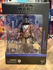 Star Wars The Black Series The Mandalorian & Grogu Deluxe Figures SEALED