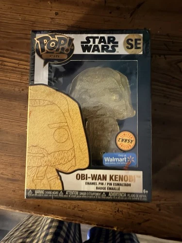 Funko Pop! Pin Star Wars: Obi-Wan Kenobi (Hooded) Walmart Exclusive Chase