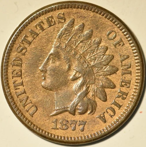 1877 Indian Head Cent — photo from the most recent tracked eBay sale