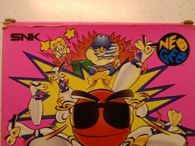 SNK Neo Geo NeoGeo League Bowling AES Japanese Complete Carton Box US Seller