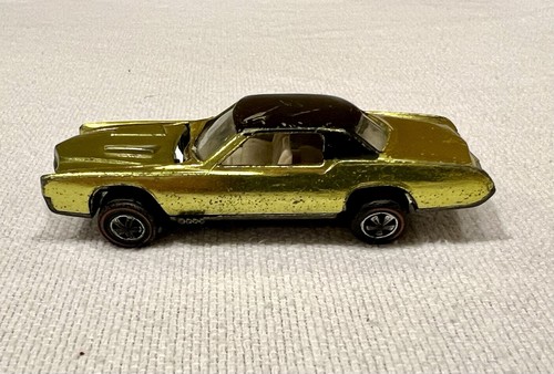 1968 Hot Wheels Redline Custom Eldorado Yellow w/ White Interior US - Picture 1 of 8
