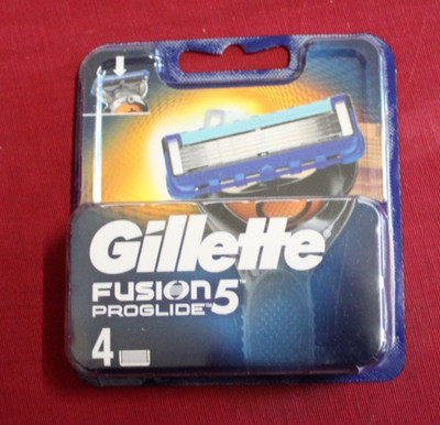 4x Gillette Fusion5 Proglide Klingen Neu OVP