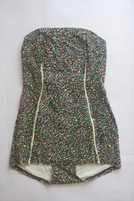 Vintage Retro Print One Piece Swimsuit