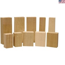 Assorted Basswood Carving Pieces - Perfect Whittlers Kit for Creative Minds