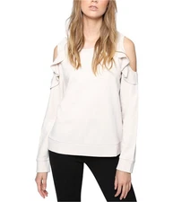 Sanctuary Clothing Womens Cold Shoulder Sweatshirt