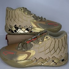 Puma Lamelo Ball MB.01 Golden Child Mens Size 11.5 379223-01 NEW