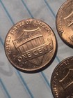 Lot Of (5) Red Wide "AM" Pennies — photo 3
