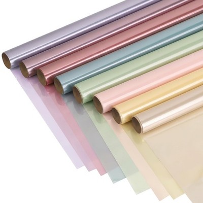 Colored Cellophane Wrap For Baskets Easter Pastel DIY Crafts 10Ft 8 Rolls