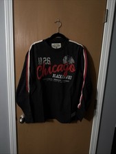 Chicago Blackhawks Old Time Hockey Long Sleeve Shirt - Men's M EUC Clean