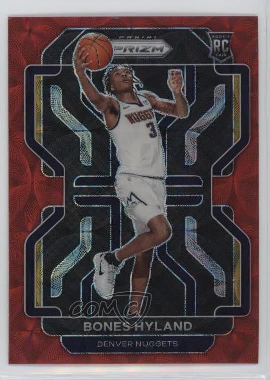 2021-22 Panini Prizm Choice Red Prizm 41/88 Bones Hyland #302 5ub