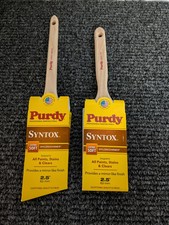 Purdy Syntox 2.5 Flat & 2.5 Angle Brushes (Se...