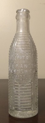 Vintage Orange Crush 6 oz. Clear Soda Bottle Mansfield, Ohio OH (Rough)