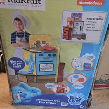 KidKraft Blue's Clues  You Cooking-Up-Clues Wooden Play Kitchen Set