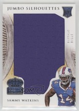 2014 Crown Royale Jumbo Silhouettes Retail Holofoil 46/99 Sammy Watkins 01i1