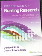 Essentials of Nursing Research : Appraising Evidence for Nursing USA STOCK