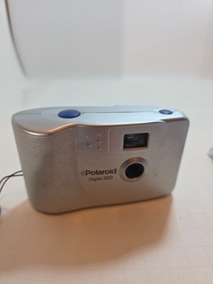 Polaroid PhotoMAX FUN 320 0.1MP Digital Camera, Silver 