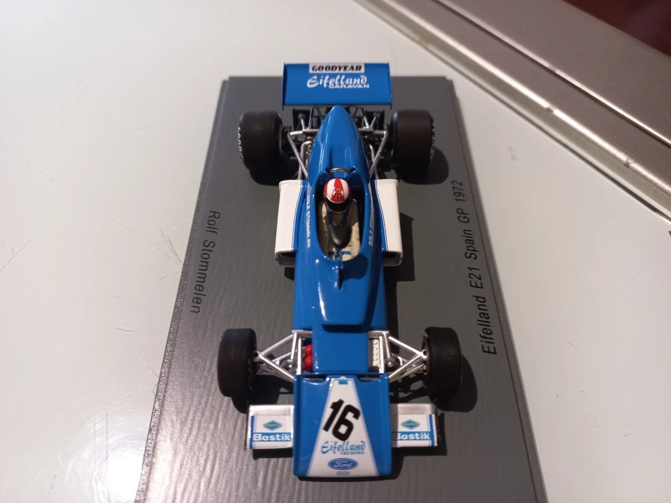 EIFELLAND E21 #16 Rolf Stommelen - GP SPAGNA 1972 - SPARK 1/43 Ref. S3384 - Immagine 4 di 4