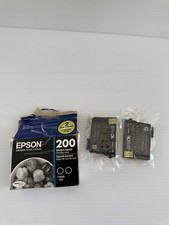NEW Epson BLACK 2-PACK Printer Ink Cartridge Exp. 2022