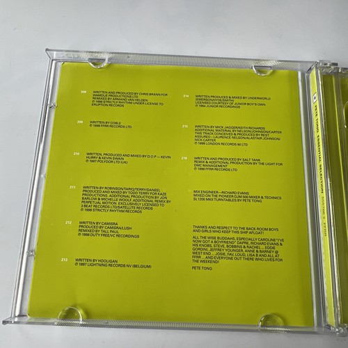 Pete Tong Essential Spring 98 2CD IMPORT Various Artists Apr-1998 ELECTRONIC EDM - Picture 3 of 8