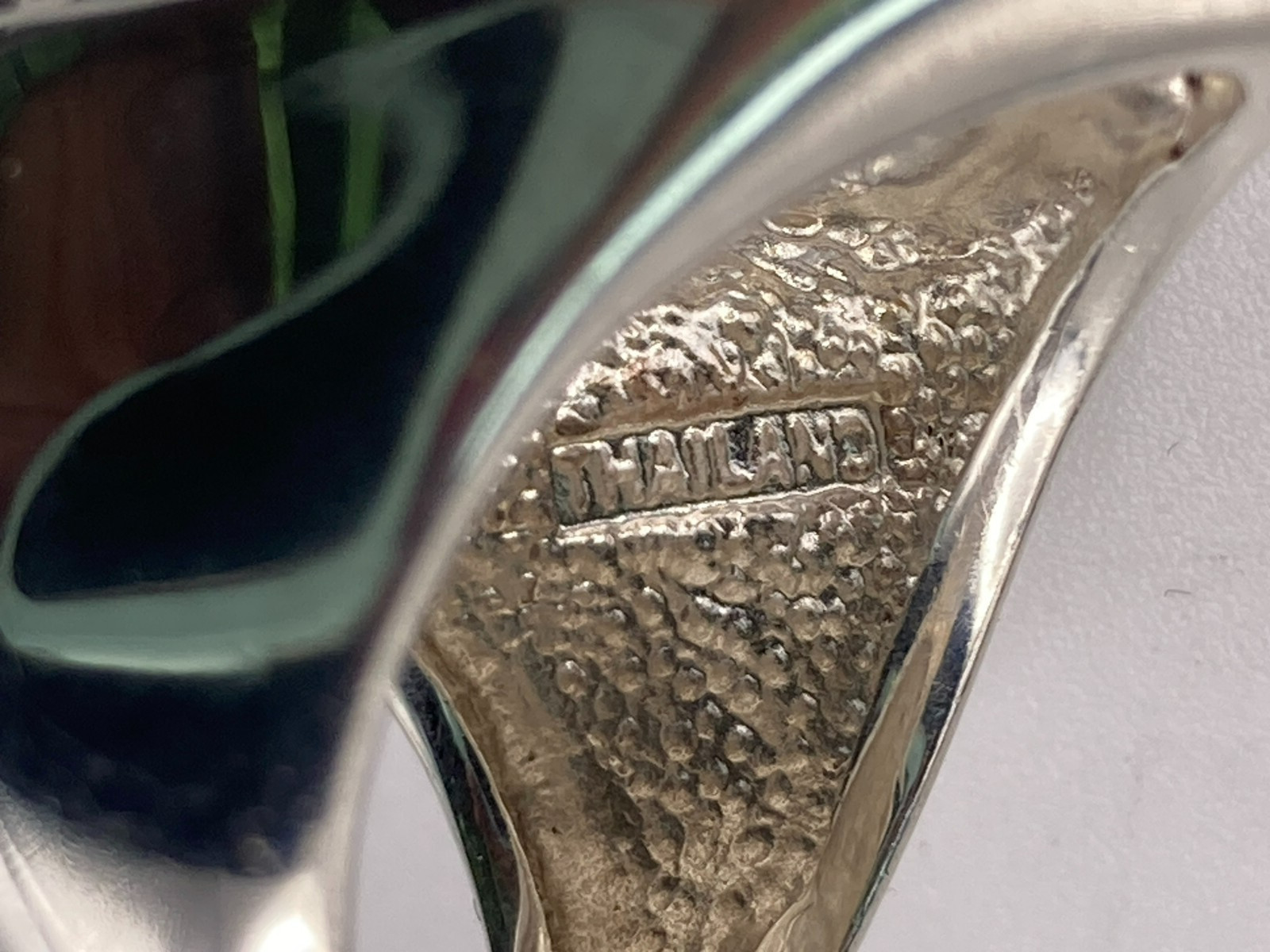 Sterling Silver Turquoise Statement Ring Size 7 T… - image 4