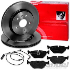 brembo BREMSSCHEIBEN 298mm + BELÄGE HINTEN passend für BMW 5er E39 Touring/Kombi