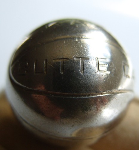 1945 Champion Girls Soccer Ball Charm Etched & Red Enamel R Butte Ca - Picture 4 of 5