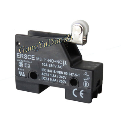 1PCS NEW FOR ERSCE M3-11-NO+NC Micro Switch 250VAC 10A