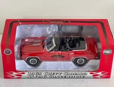 Crown Premiums Lennox Heatcraft 1969 Chevy Camaro SS396 Convertible Red 1/24 NIB