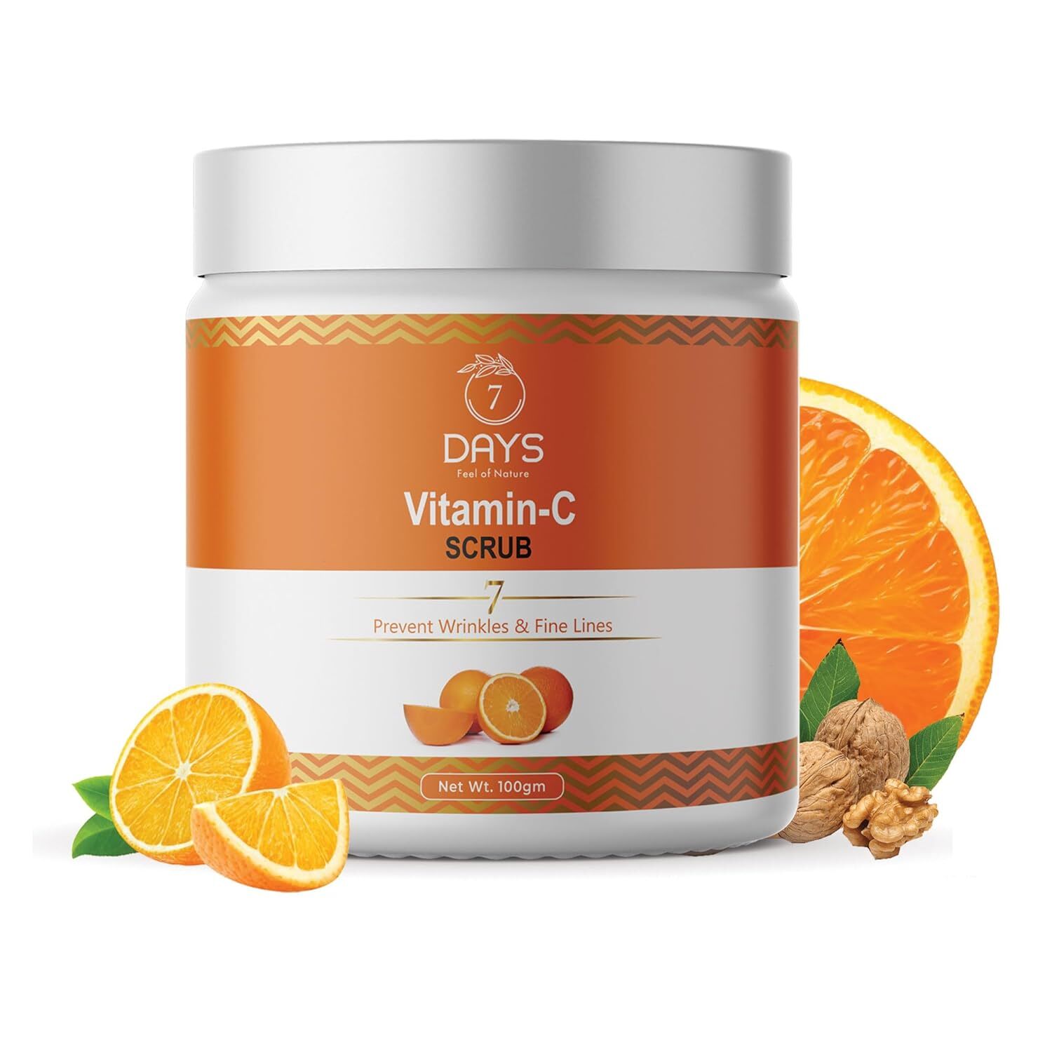 7 TAGE Vitamin C Peeling für Gesicht und Körper | Ganzhaut Reiniger Peeling...