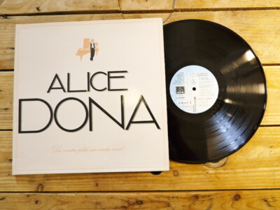 ALICE DONA DU VENTRE PLAT AU VENTRE ROUND LP 33T VINYL EX COVER EX ORIG 1978