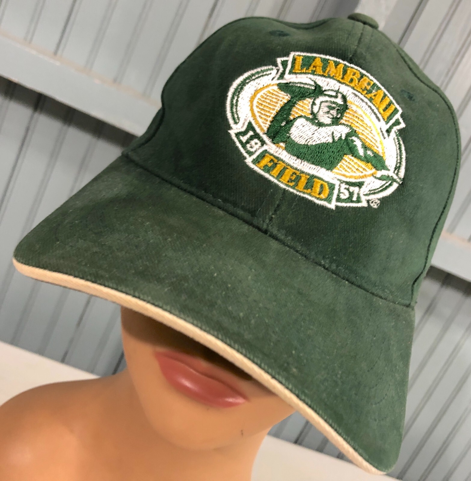 Green Bay Lambeau Field 2012 Topping Out Sportsman Strapback Baseball Hat Cap