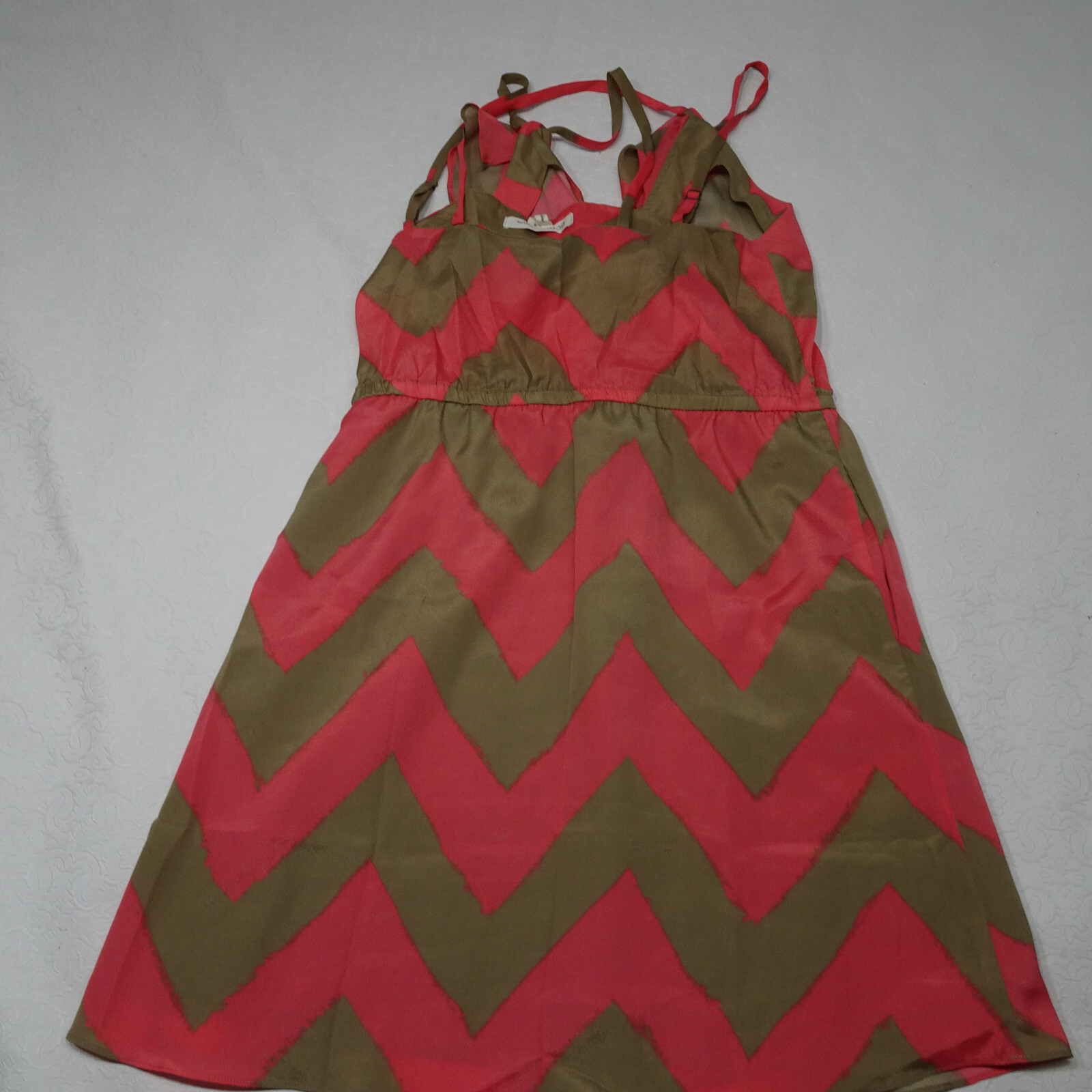BCBGeneration Size S Chevron Ruffle Spaghetti Str… - image 2