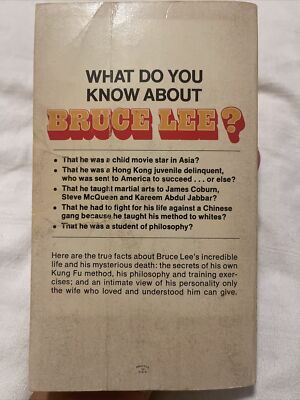 Bruce Lee: The Man Only I Knew by Linda Lee Cadwell (1975, Book