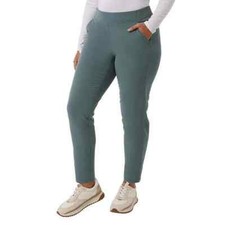 NEW 32 Degrees Cool Women's S Slim Fit Pants S Balsam Green 92 Polyester