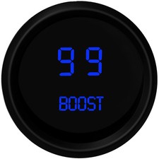 2 116 Universal Digital Boost Gauge Blue Leds Black Bezel Made In The Usa 2 116 Universal Digital Boost Gauge Blue Leds Black Bezel Made In The Usa