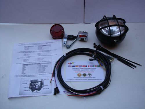 MONTESA COTA FULL ELECTRIC LIGHTS PARTS  NEW COTA 348 - 349 - 247 LIGHTS KIT NEW - Picture 1 of 3