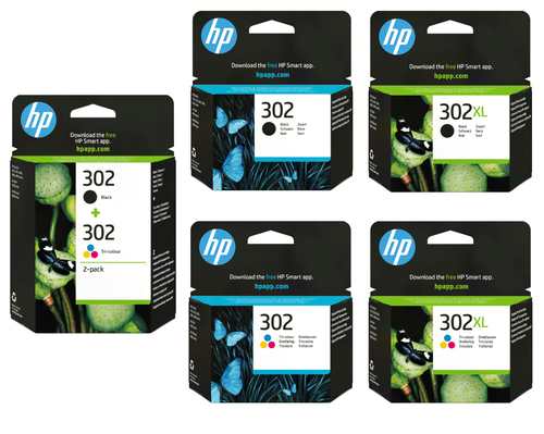 HP 302xl Black & Colour Ink Cartridges For Envy 4523 - Foto 10