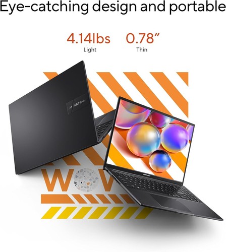 NEW ASUS Vivobook 16 Laptop M1605YA-EH54 Ryzen™ 5 5625U CPU, AMD Radeon™ GPU - Picture 4 of 4