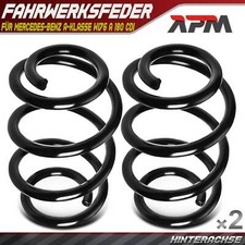 2x Federn Fahrwerksfeder Hinterachse für Mercedes-Benz A-Klasse W176 A 180 CDI